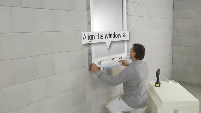 How to install the StoFentra Profi window sill - Installation of thermal insulation смотреть онлайн