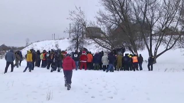 Зимний мотопробег ХОРС прошел в Курске смотреть онлайн