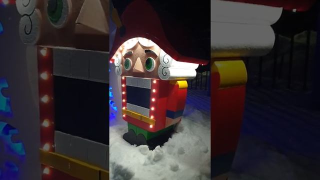 Новогоднее оформление территории частного дома смотреть онлайн