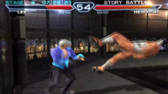 Tekken 4 Story Battle - Lee (PCSX2) смотреть онлайн