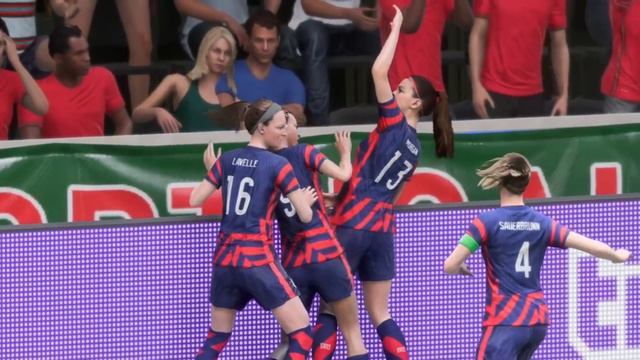USWNT vs Portugal women's soccer 2023 | women's football | FIFA 23 смотреть онлайн