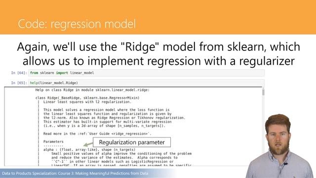 Implementing a Regularization Pipeline in Python - Meaningful Predictive Modeling смотреть онлайн
