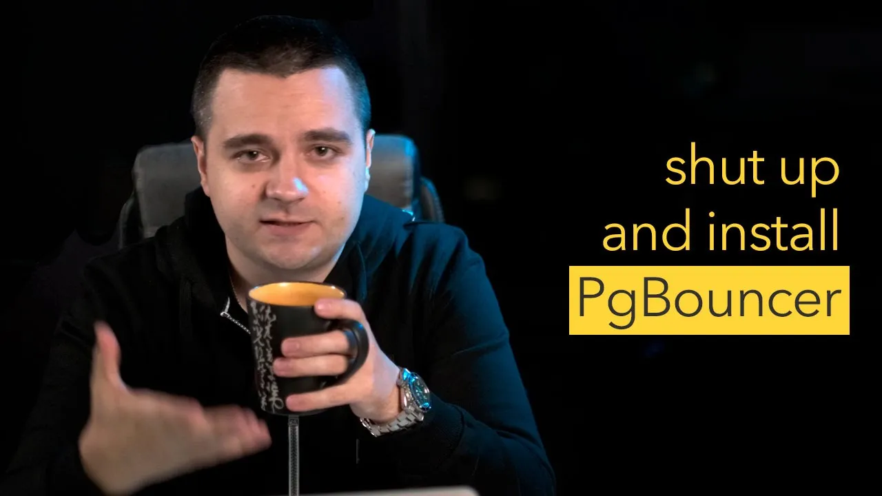 Почему тебе нужен PgBouncer, как его установить? Оптимизируем веб-приложения с PostgreSQL смотреть онлайн