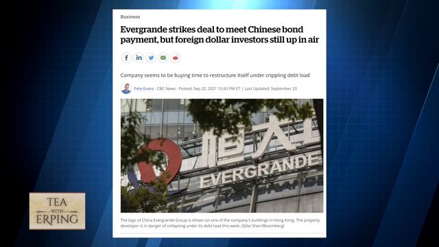 The Domino Effect of China’s Economic Meltdown | Tea with Erping смотреть онлайн