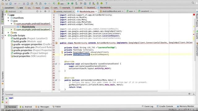 Coding for the Location App, Cont'd смотреть онлайн
