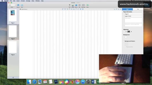 Sparkle - конструктор сайтов для Mac OS X смотреть онлайн