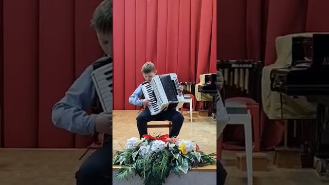 Власков Владислав, аккордеон, младшая группа, ДМШИ 9 г Минска смотреть онлайн