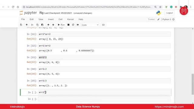 Numpy | Data Science Tutorial | What Is Numpy [Functions In Numpy] - MindMajix смотреть онлайн