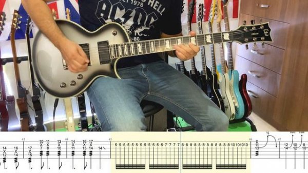 Radiohead - Just w/TABS - Guitar cover by Dude Guitar Mx