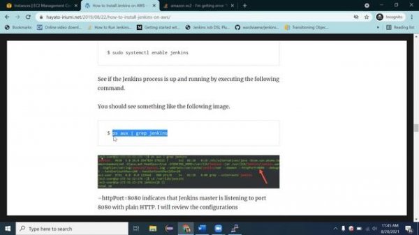 DEVOPS FUNDAMENTALS WITH CICD – AWS(LINUX), ANSIBLE,JENKINS AND GIT - Install Jenkins