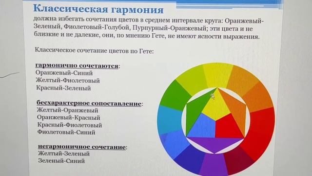 Цветовая гармония смотреть онлайн
