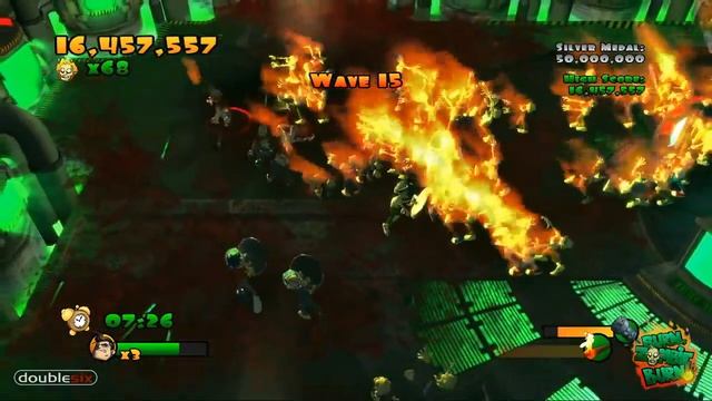Burn Zombie Burn PlayStation exclusive HD video game challenge смотреть онлайн
