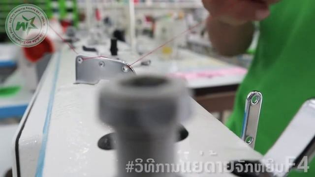ວິທີແຍ່ດ້າຍຈັກຫຍິບ JACK - F4 (M THAI LAO Sewing machine) смотреть онлайн