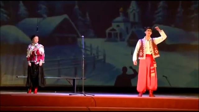 ДНиТ Лиман АРТ-СТУДИЯ "ЛИЦЕДЕИ"Ночь перед Рождеством (фрагмент) смотреть онлайн