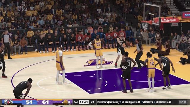 Los Angeles CLIPPERS Vs Los Angeles LAKERS - NBA 2K24