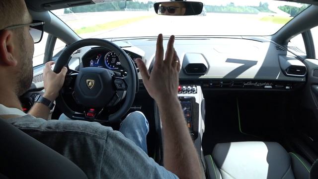 Дополнение к тест-драйву Lamborghini Huracan Evo: Первое знакомство на MRW