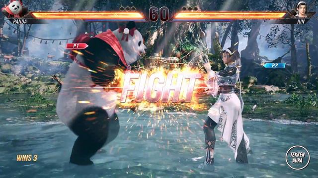 Tekken 8 | Panda Vs Jun Kazama Aggressive Gameplay! смотреть онлайн