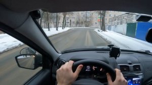 Гараж без разметки! Зимний маршрут от Тимирязева до парковки у ленты на жд вокзале!