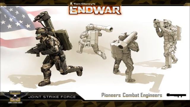 Endwar JSF Concept Art смотреть онлайн
