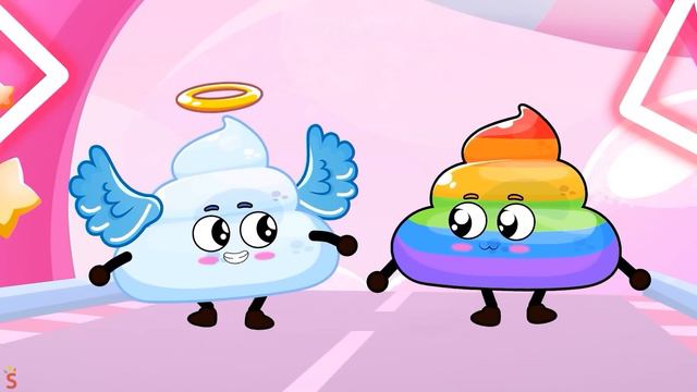 Oh No! Zombie Poo Poo, Go Away 🧟💩Potty Training & Healthy Habits🚓🚌🚑🚗+More Nursery Rhymes by BabyCar смотреть онлайн