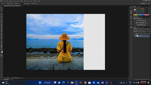 Content-Aware Scale | Photoshop malayalam Tutorial | photoshop beginners tutorial | benografix смотреть онлайн