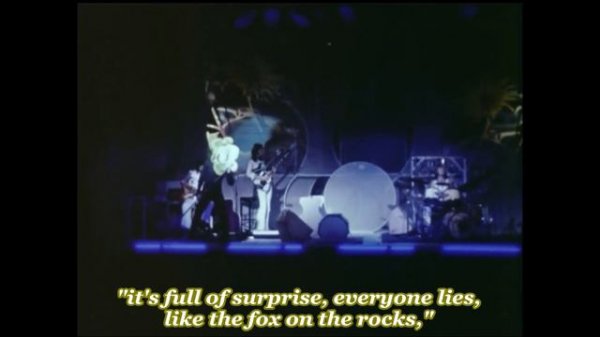 Genesis: Suppers Ready:(Gabriel) Live Video/Added Lyrics / Hifi!