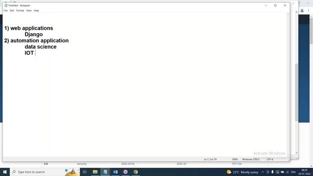 PYTHON tutorials || Demo - 2 || by Mr. Wilson On 20--07-2022 @8AM IST смотреть онлайн