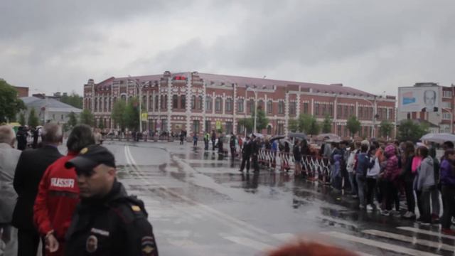 Рассказово. Эстафета посвященная "Дню победы 2017" (Забеги школ 10-11 кл и организаций) смотреть онлайн