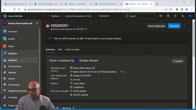 Setup a Build Pipeline for ASP.Net Web App in Azure DevOps смотреть онлайн