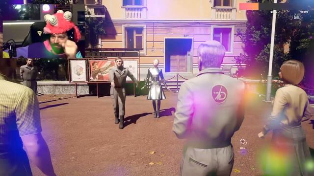 Американец играет в Atomic Heart смотреть онлайн