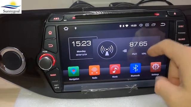 Sunnygoal: Android 8.0 OS 2 Din Autoradio Lettore DVD per Kia Ceed(2014-2018) смотреть онлайн