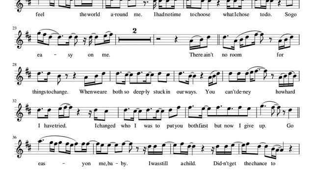 "Easy On Me" - Adele | Alto Sax Cover | Sheet Music | Lyrics смотреть онлайн