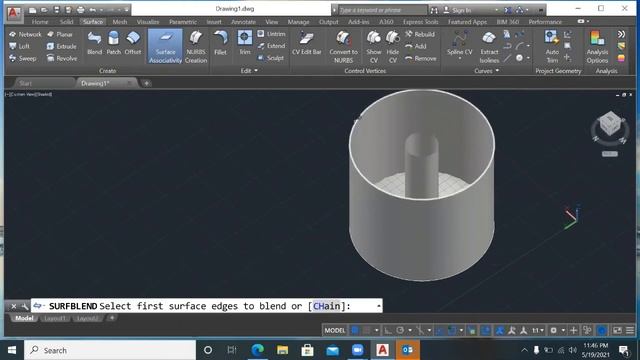 AutoCAD 3D Commands| Lecture-10 Nurbs & CV | Tech Tool Infotainment смотреть онлайн