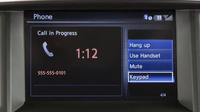 2017 Infiniti QX70 - Receiving and Ending a Call - with Navigation (if so equipped) смотреть онлайн