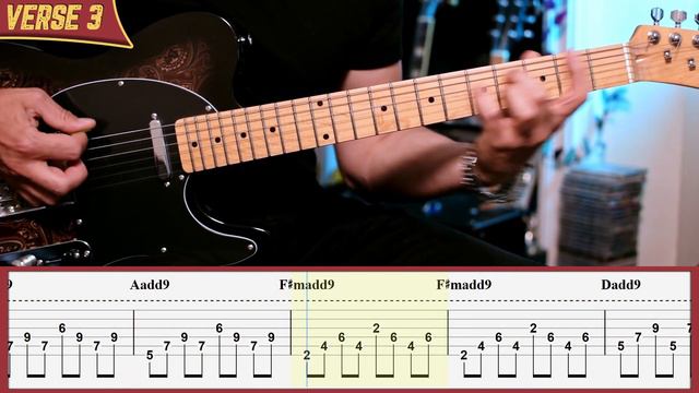 Every Breath You Take by The Police | Guitar Lesson With Tabs - Standard Tuning смотреть онлайн