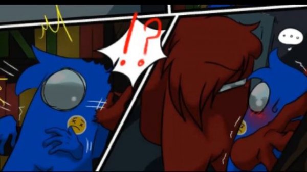 comic love- among us part 1🔞‼🔞