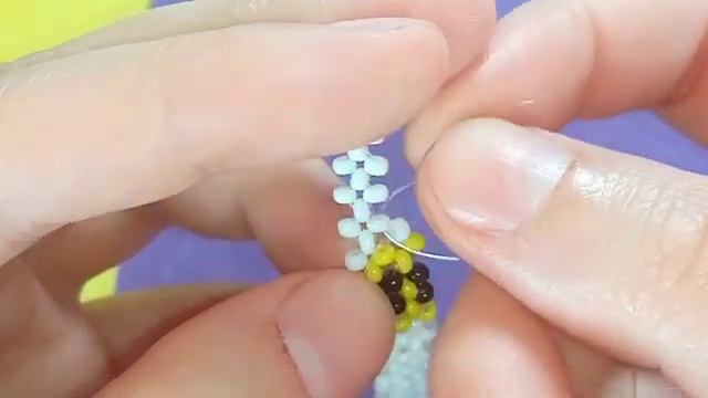 Смайлик Кольцо из бисера Heart bead ring Herzperlenring Cincin manik-manik hati 하트 비드 링 ハートビーズリング смотреть онлайн