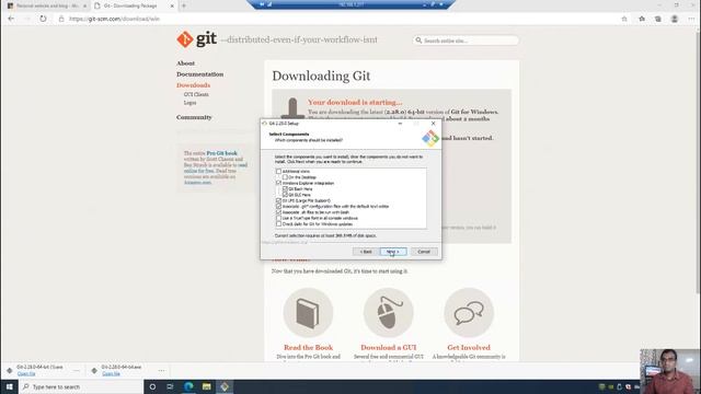 Install Git which will used for versioning our static website смотреть онлайн