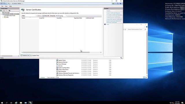 How do I install an SSL/TLS certificate on my EC2 Windows instance running IIS server? смотреть онлайн