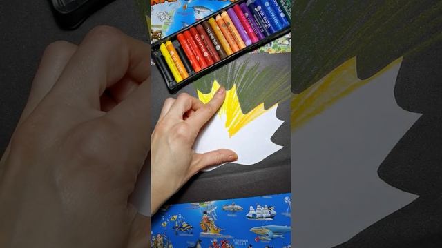 Картина из осеннего листа смотреть онлайн