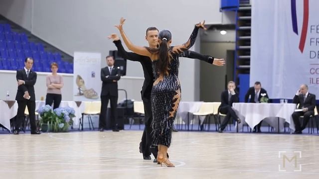 Alexandr Shmonin - Maria Kolmakova | WDSF Paris Open Coubertin 2016 | IO LAT - solo Rumba смотреть онлайн