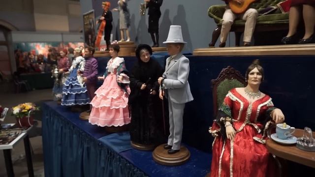 Выставка "Искусство куклы 2018" Гостиный двор, Москва с Вами Наталья Мастерская МЕБЕЛЬ ДЛЯ КУКОЛ смотреть онлайн