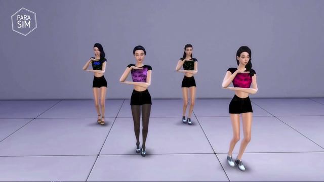 TWICE "SCIENTIST" Chorus Animation [The Sims 4] смотреть онлайн