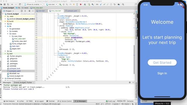 (Ep 18) Flutter: Build Responsive Intro Page Layout & Create Custom Dialog Box Using Named Routes смотреть онлайн
