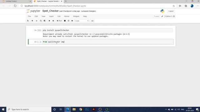How to implement a Spell Checker Using Python? смотреть онлайн