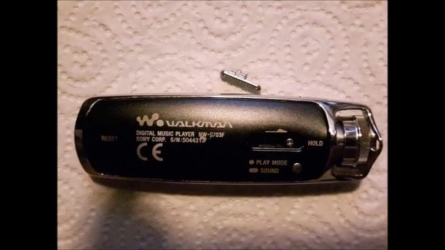 Sony Walkman mp3 player NW-S703F смотреть онлайн