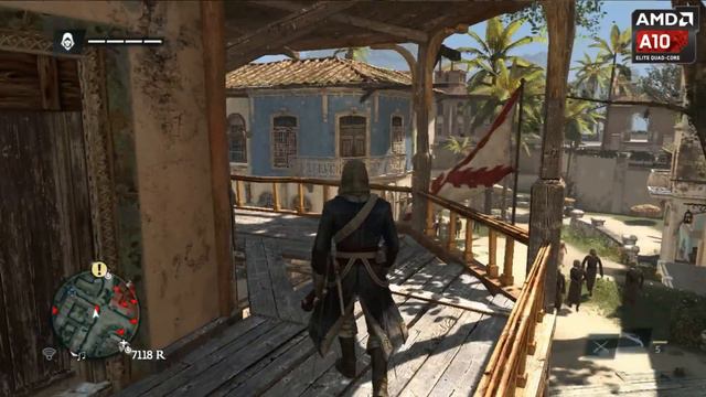 Assassin's Creed IV: Black Flag - AMD APU A10-5800K [GAMEPLAY] смотреть онлайн
