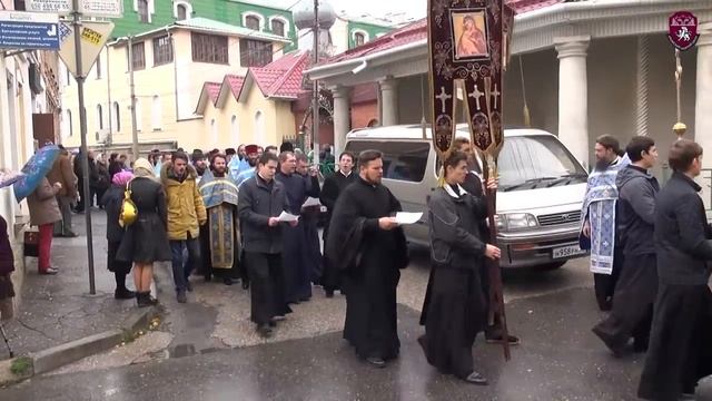 Казаки Крымского ОКО принимали участие в крестном ходе в Симферополе смотреть онлайн