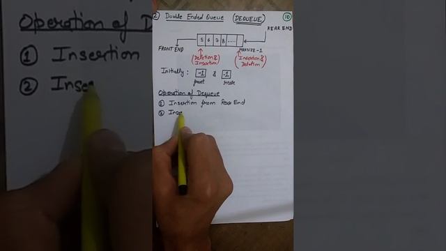 Double Ended Queue[DEQueue] Basic Intro. (Data Structure and Algorithms) Part-13 for RTU in HINDI смотреть онлайн