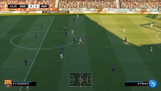 FIFA 22 - Barcelona vs Napoli | UEFA Europa League смотреть онлайн